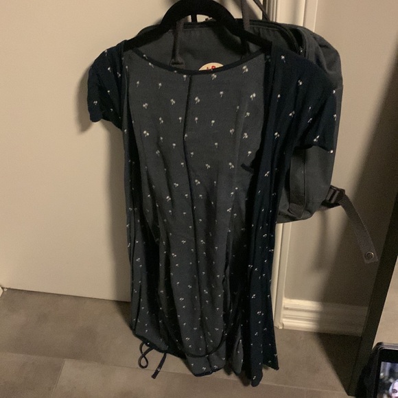 Blue wrap dress - Picture 3 of 3